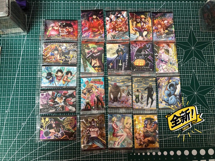 海贼王第八弹食玩儿卡 另有一套售出 想要的...