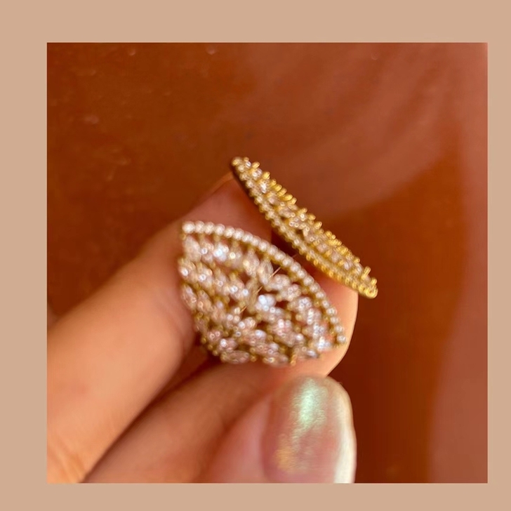 打版做了一个超重工的戒指，准备做银色，好看！