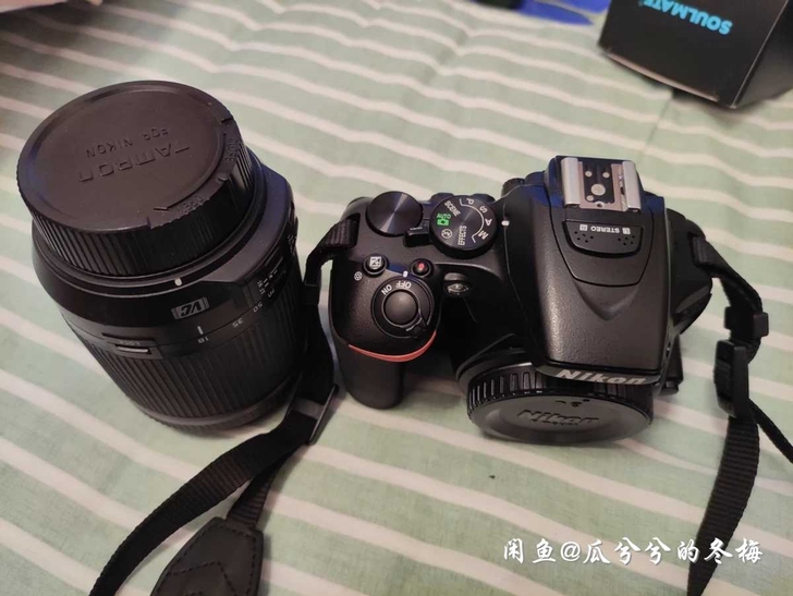 自用尼康d5600+腾空18-200 二代...