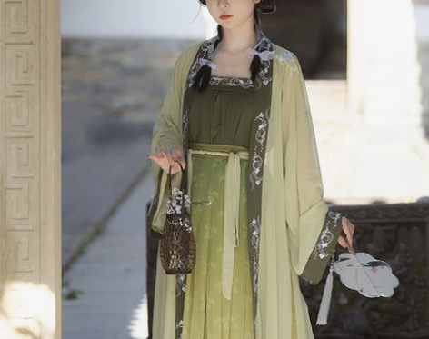 妃亦坊原创汉服——齐胸+斗篷大全套 m码，...