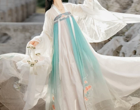 【狂欢价】春晓汉服女中国风齐胸襦裙广袖正品...