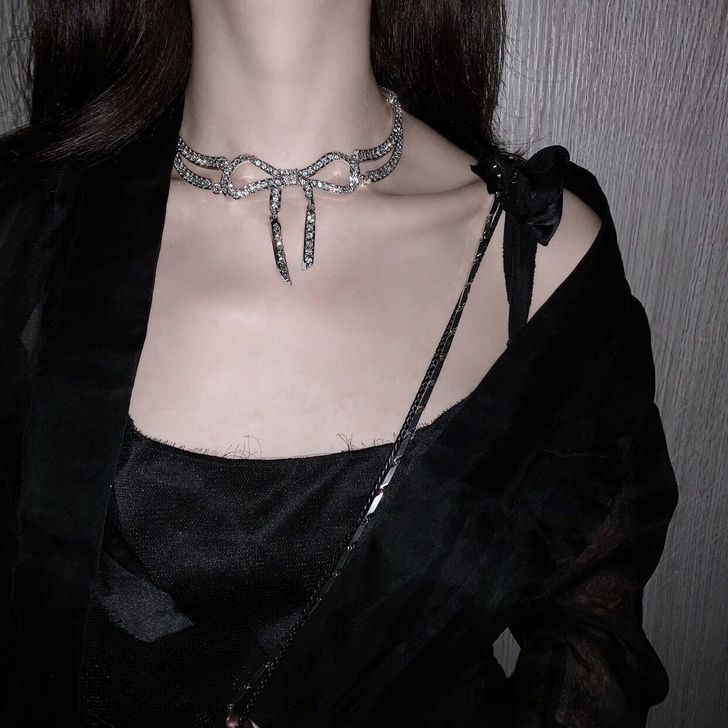 CHICYOU 闪闪惹人爱银色钻石名媛少女...