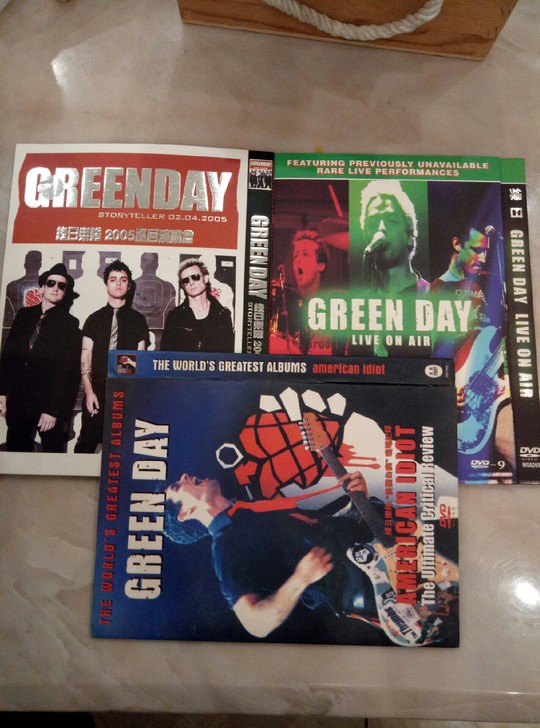 green day 绿日乐队 朋克 dvd...