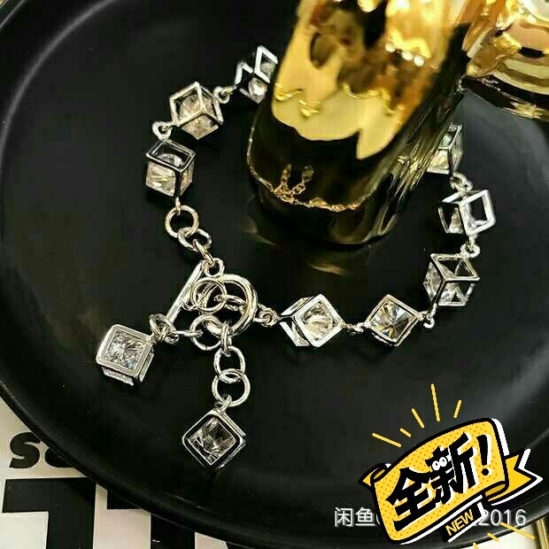 薇娅viya定制包邮！全新银色会跳舞的钻石...