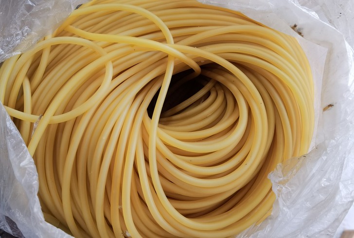 100米弹弓皮筋圆皮筋！！！