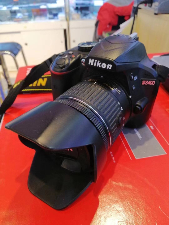 尼康D3400+18-55镜头 成色很新如...