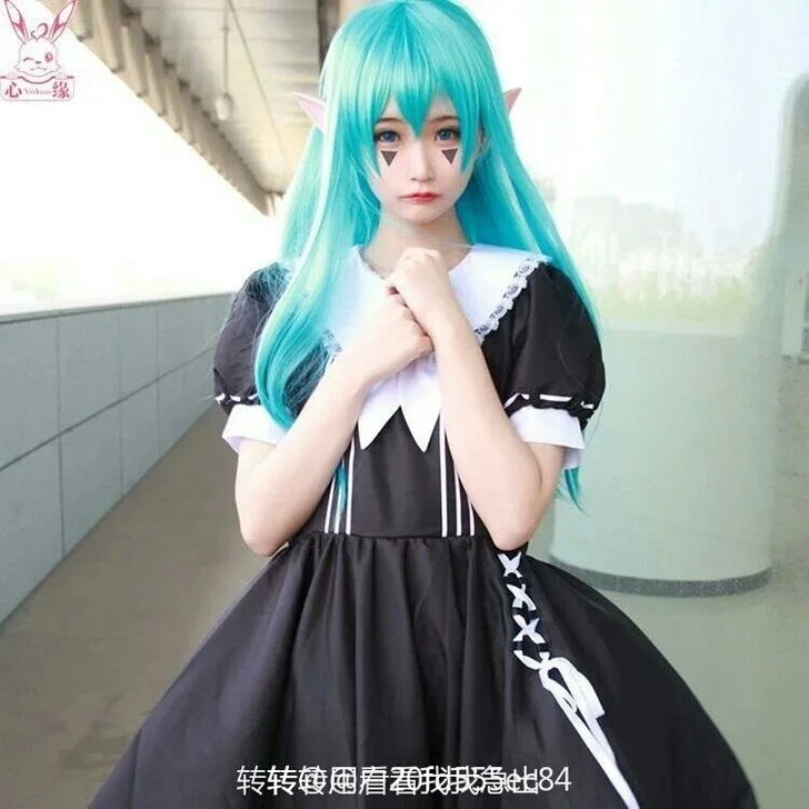 凹凸世界安莉洁心缘家同人软妹cos,如图仅...