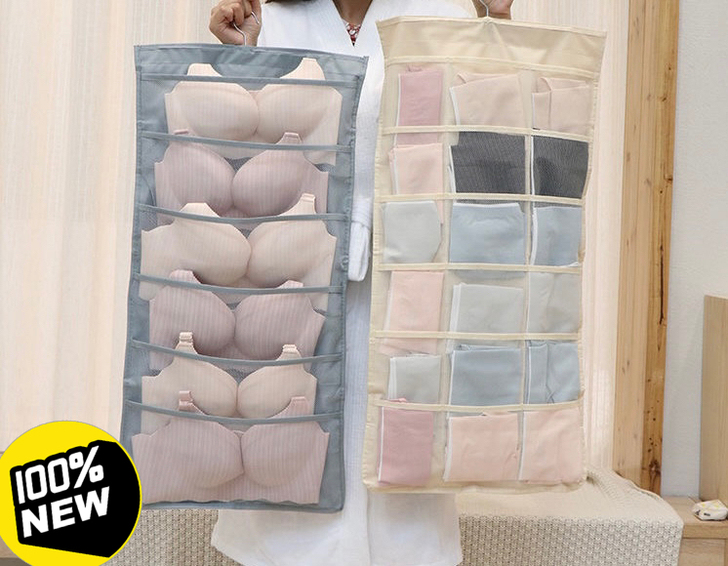 【网店不开了】内衣收纳袋文胸内裤袜子收纳布...