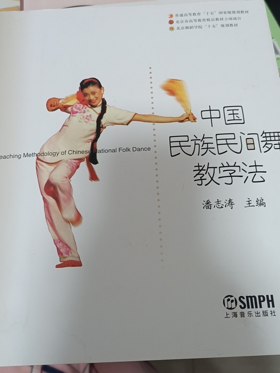 正版 中国民族民间舞教学法 潘志涛 上...