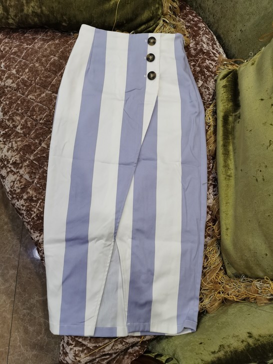 HM 女装 宋祖儿同款半身裙，时尚潮流高腰...