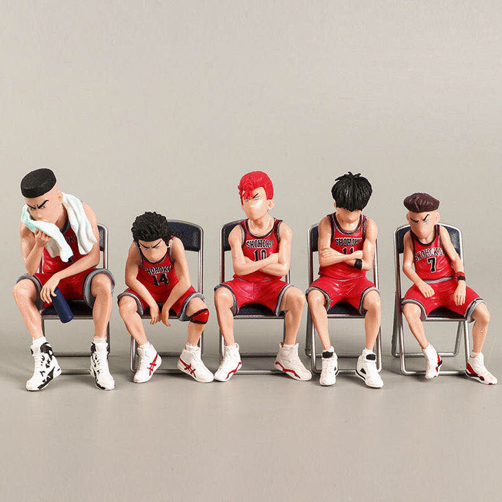 灌篮高手手办GK湘北五虎 流川枫樱木花道赤...