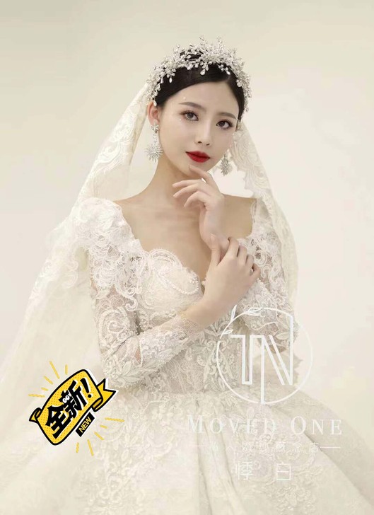 用过一次 转手 婚纱头饰
