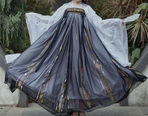 一原创汉服艺缕云鹤上衣加襦裙加外衫 感兴趣...