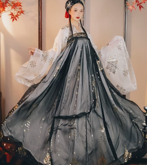 【艺缕原创一云鹤】汉服女古装齐胸襦裙仙气大...