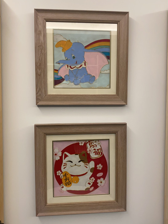 『特价』金丝珐琅非遗卡通手工工艺画