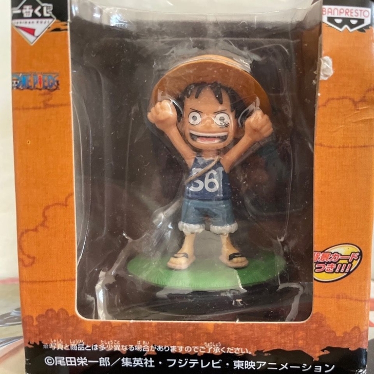 低价出闲置 3代Q版海贼王路飞手办