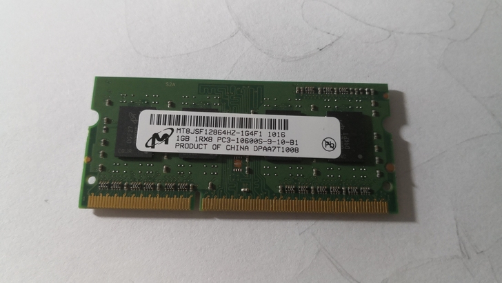 1g笔记本内存，1066.ddr3，1.5...