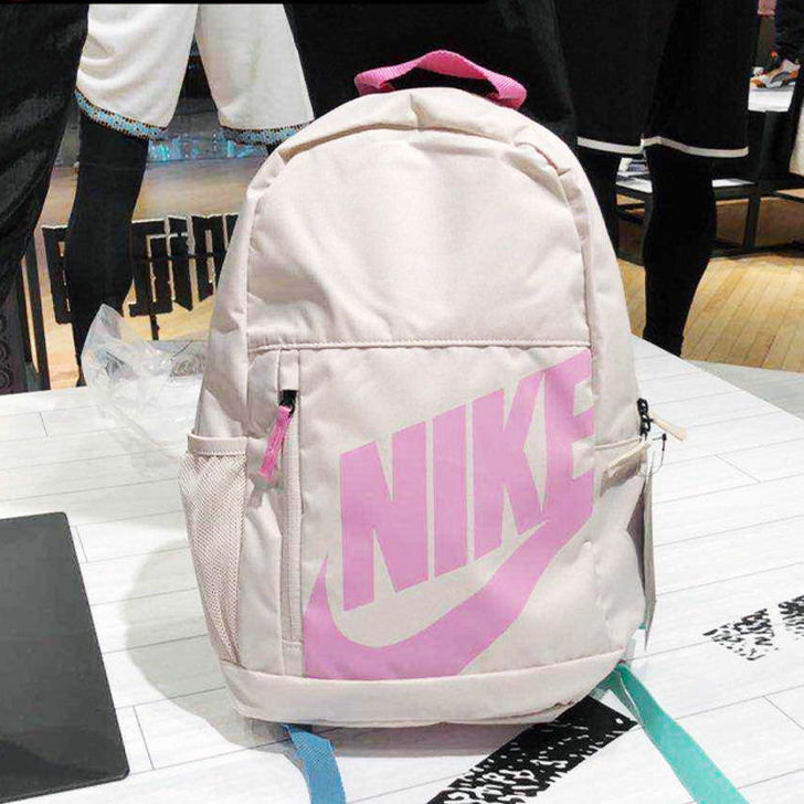 ins小红书网红背包女aj初高中书包男王一...