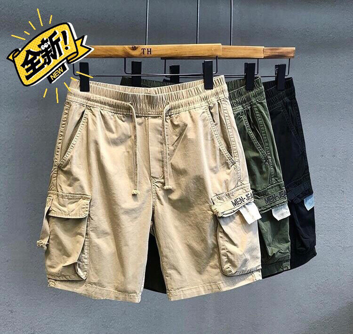 特价包邮复古户外运动休闲短裤男士潮流宽松直...