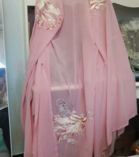 五五年家大袖衫 只有大袖衫没有汉服，没穿过...