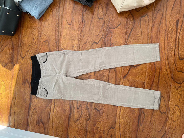 薄条绒裤子 均码（110斤以内）