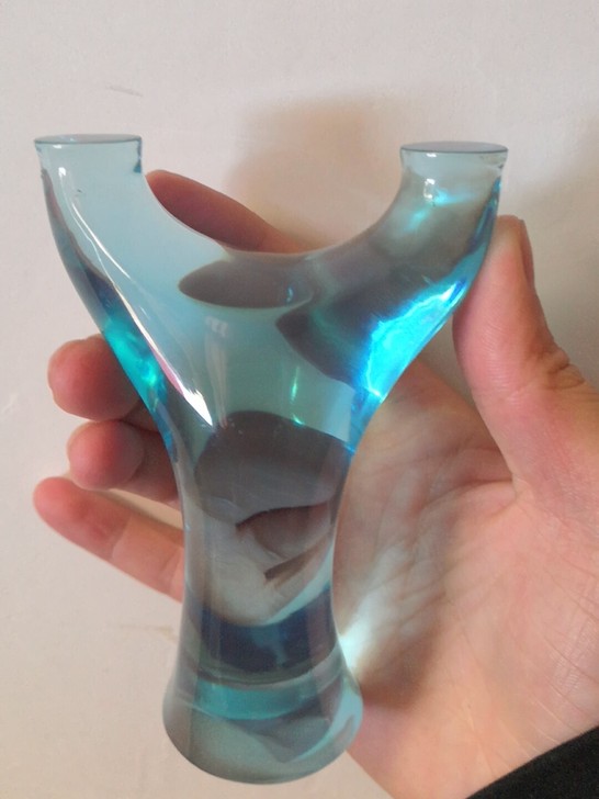 高透水晶蓝弹弓，手感完美到爆，7918尺寸，
