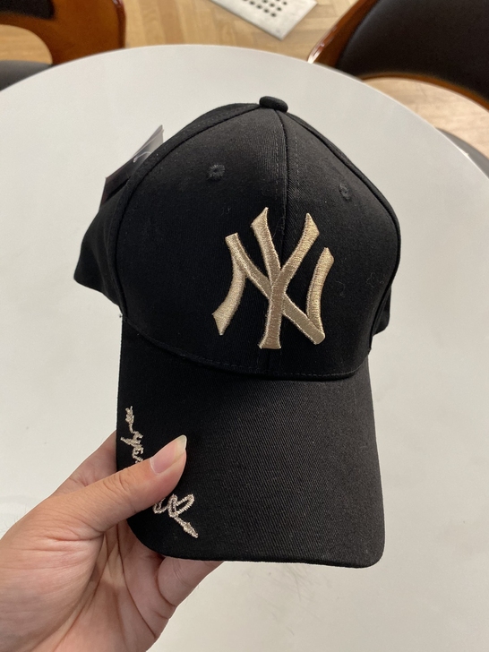 ny棒球帽 洋基队 金线刺绣棒球帽 百搭休...
