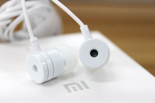 小米活塞简装耳机，黑色白色橙色蓝色，支持华...