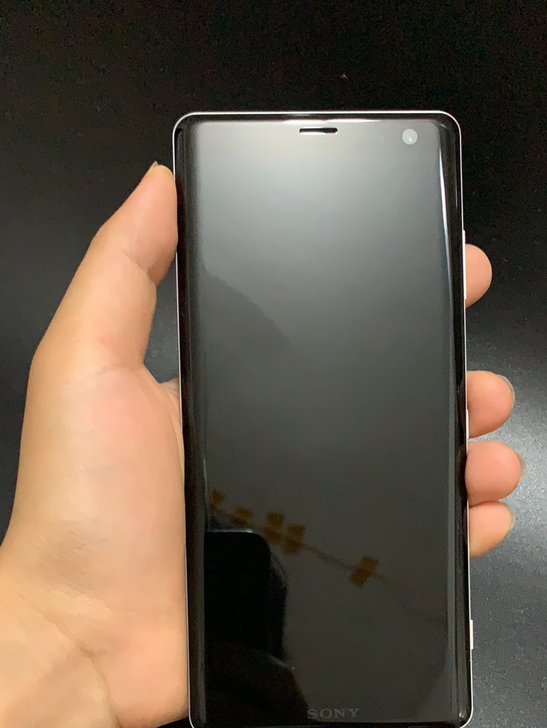 索尼XZ3 日版 屏幕轻度烧屏   不影响...