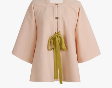 七月夕 故人游 明制汉服短袄 方领半袖 汉...