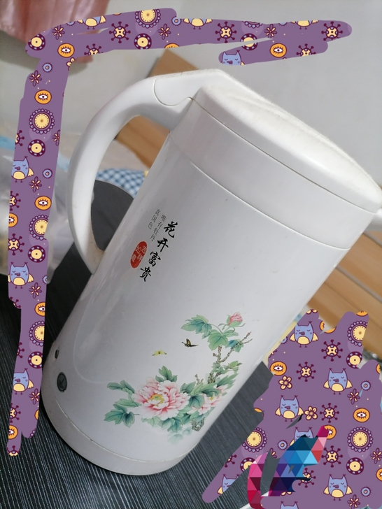 电热水壶，9成新，只用过几次烧开水喝，功能...
