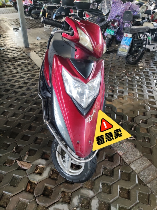 100cc踏板摩托车便宜卖，转手原因 因工...