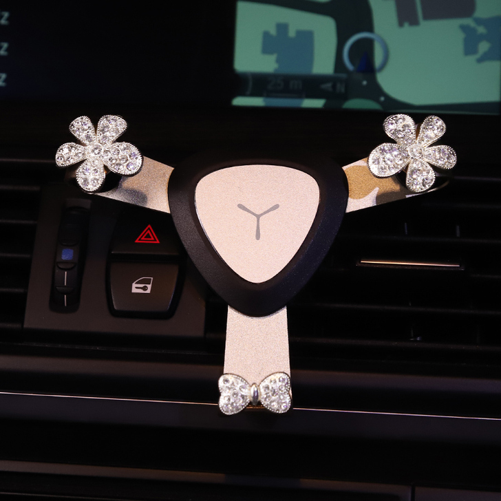 汽车出风口车内车载手机架夹子卡扣式导航支架...