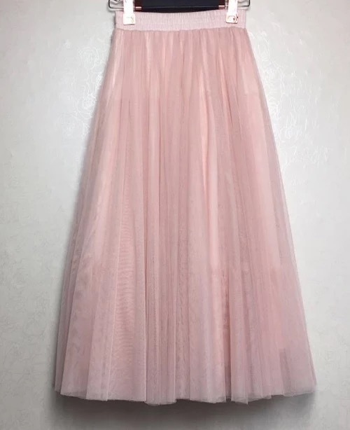 2016春夏韩版蓬蓬裙半身裙公主大摆网纱A...