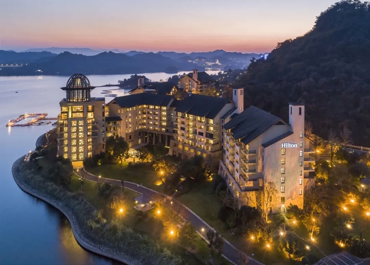 杭州【千岛湖】滨江希尔顿度假酒店1间1晚9...