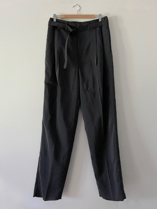 Lemaire 干丝绸长裤Belted P...