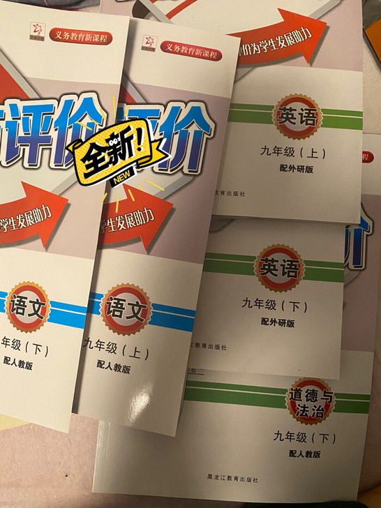 大庆初三全套教辅书