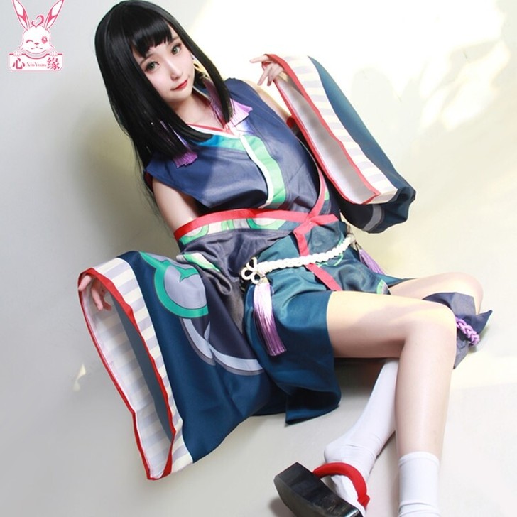 心缘家阴阳师烟烟罗cos服，有瑕疵，S码