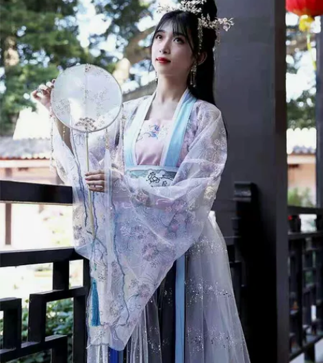 汉服女 仙女风古装汉服  端庄淑女范 女束...