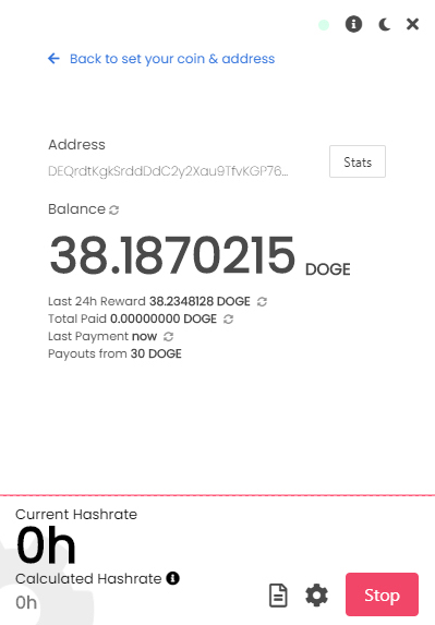出狗狗dogecoin产出软件，每天收入稳...