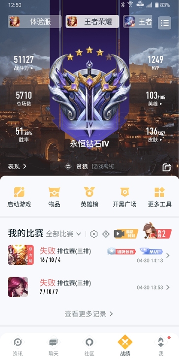 #游戏帐号#王者荣耀Q区安卓账号，V7，全...