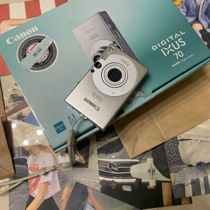 佳能ixus70 数码相机 ccd相机卡片机