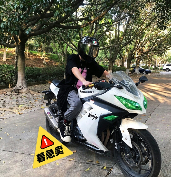 小忍者400cc双缸带水冷摩托车跑车实价 ...