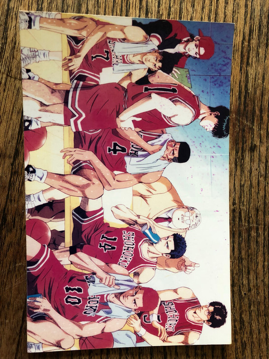 灌篮高手照片  当年买砸志送的  外面包了...