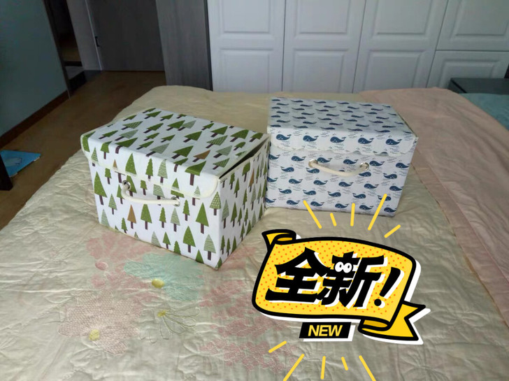 朋友超市不干了。处理棉麻布料收纳箱，12....