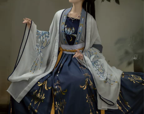 千韵岗琼华汉服女正品原创中国风春季古装改良...