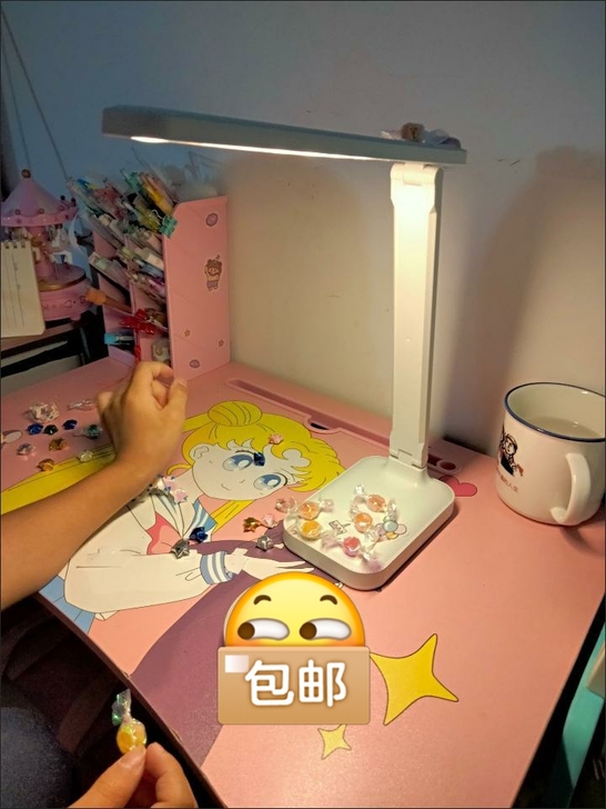 【低价台灯】台灯护眼学习灯学生宿舍可充电插...