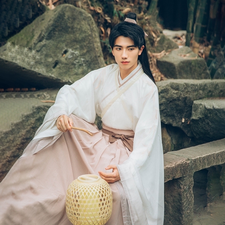 汉尚华莲长亭汉服男装   仅外层L码，全新...