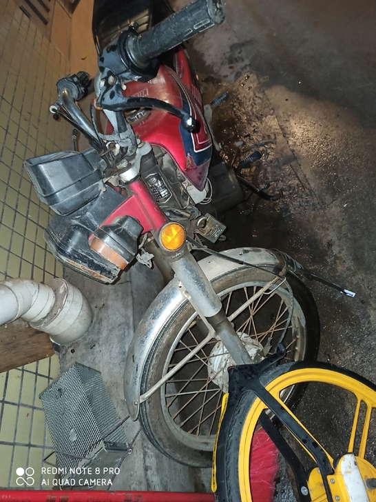 幸福本田摩托车全部都是好的，成交可以马上开...