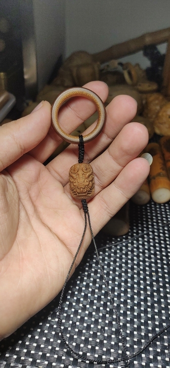 老玉竹指环